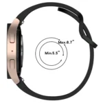 Solid Color Colorful Buckle Quick Release Silicone Watch Band - Image 5
