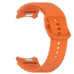 Wavy Grain Stitched Quick Release Silicone Watch Band - Image 7