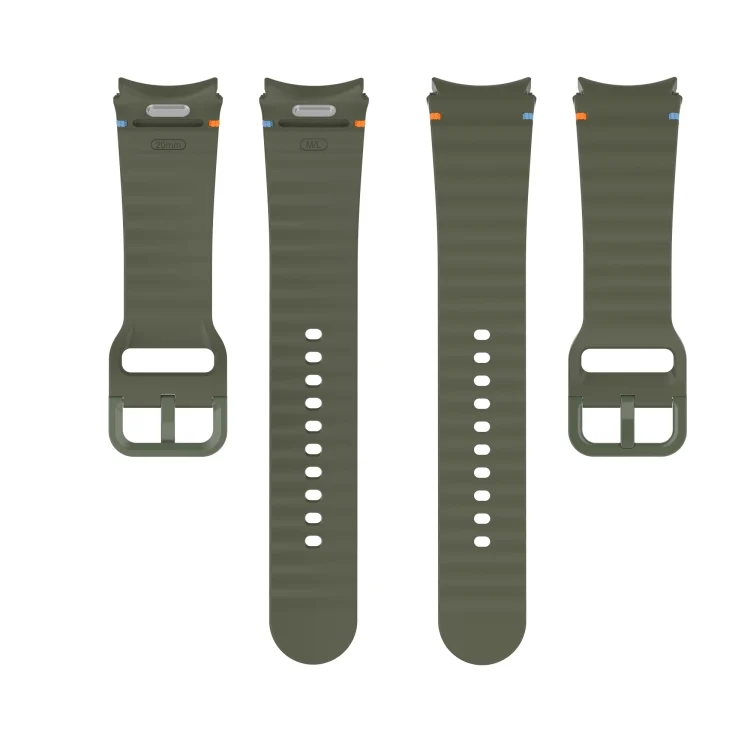 SYA0026949_B3.webp Wavy Grain Stitched Quick Release Silicone Watch Band - Image 4