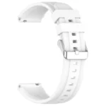 Silver Buckle Quick Release Silicone Watch Band - Image 6