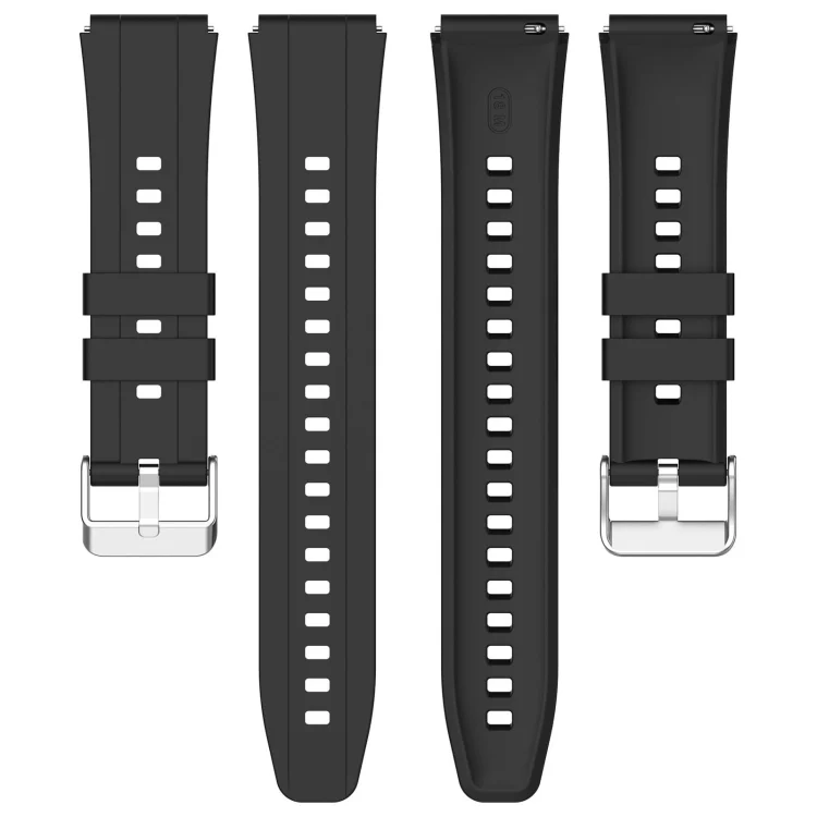 SYA0026995_B4.webp Silver Buckle Quick Release Silicone Watch Band - Image 5