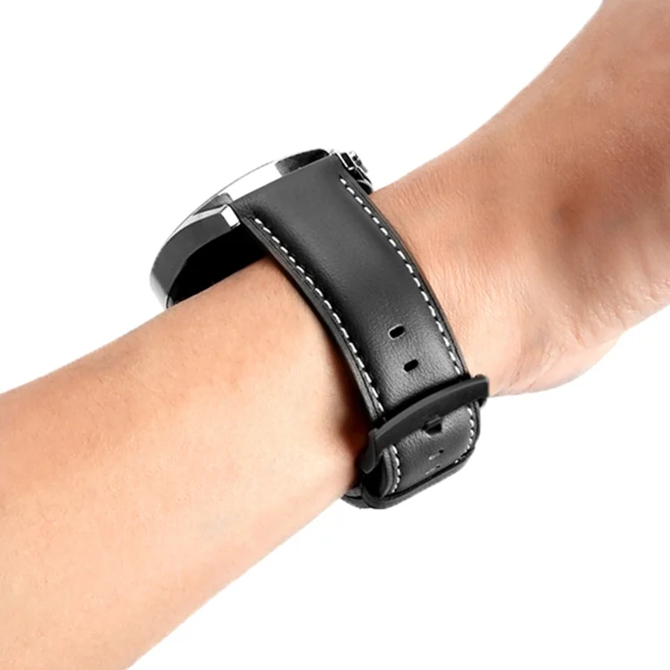 SYA0027006_B3.webp Black Buckle Genuine Leather Watch Band - Image 4