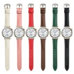For Huawei Watch GT 5 41mm Women Silver Buckle Genuine Leather Watch Band - Image 5