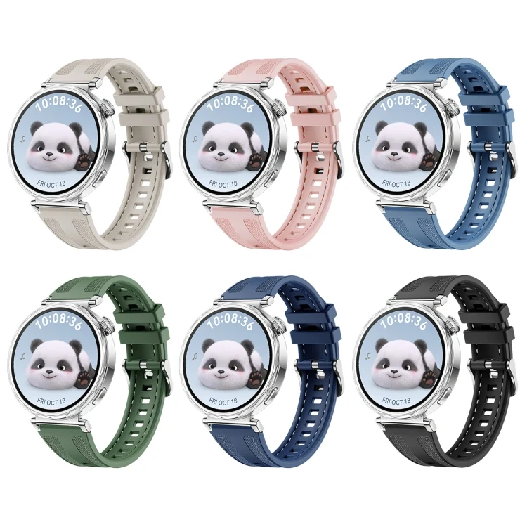 SYA0027012_B2.webp For Huawei Watch GT 5 41mm Women Hybrid Nylon Silicone Watch Band - Image 3