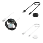 USB Interface Split Type Smart Watch Charging Cable, Length: 1m - Image 2