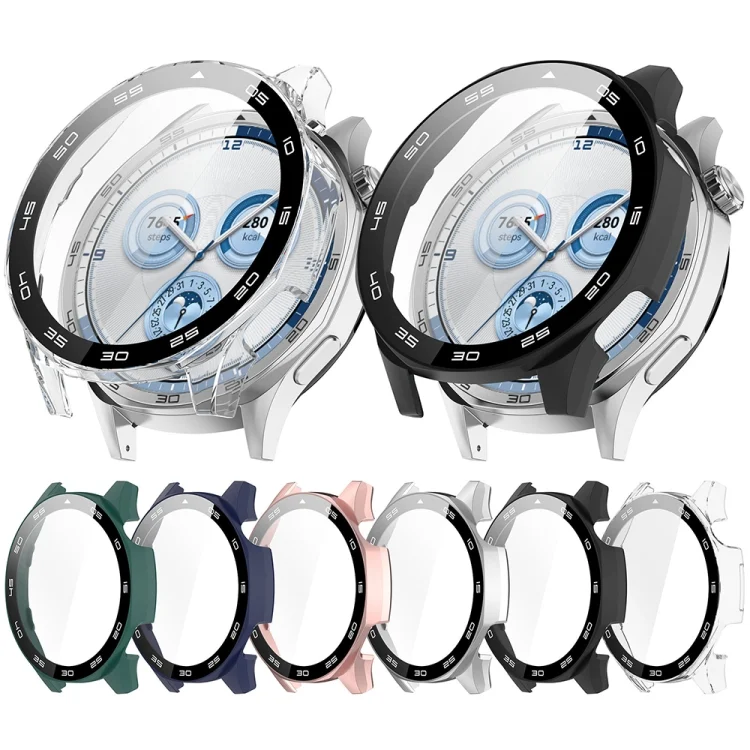 SYA0027036_B1.webp For Huawei Watch GT 5 46mm Graduated style Tempered Glass Film Integrated PC Watch Case - Image 2