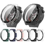 For Huawei Watch GT 5 Pro 46mm Graduated Style Tempered Glass Film Integrated PC Watch Case - Image 2