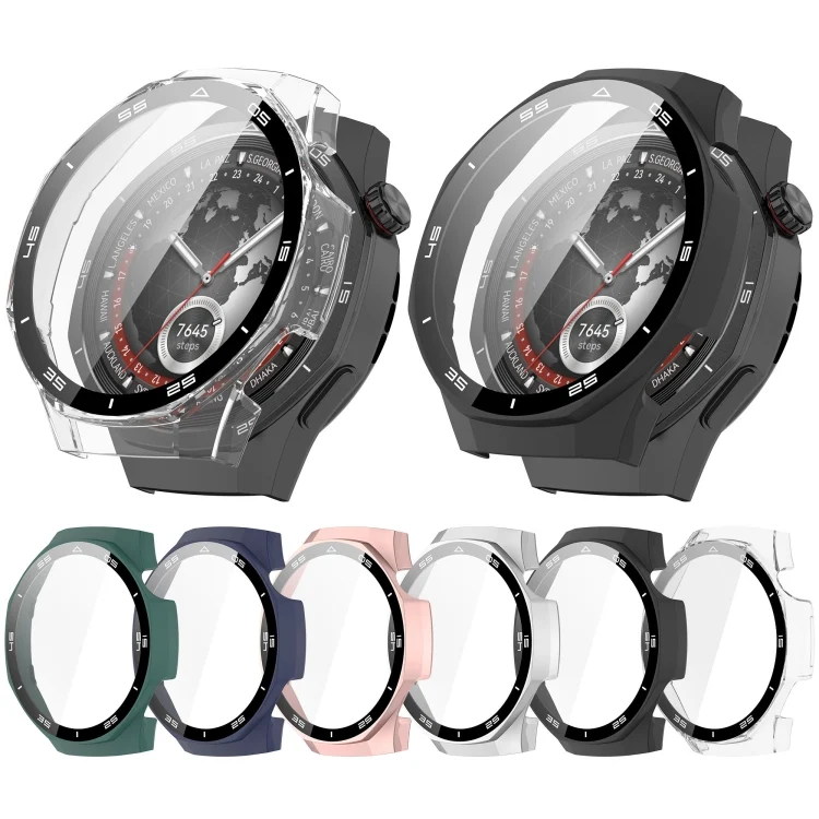 SYA0027067_B1.webp For Huawei Watch GT 5 Pro 46mm Graduated Style Tempered Glass Film Integrated PC Watch Case - Image 2