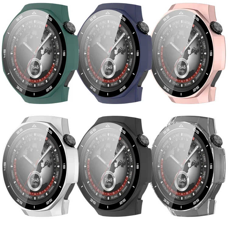 SYA0027067_B3.webp For Huawei Watch GT 5 Pro 46mm Graduated Style Tempered Glass Film Integrated PC Watch Case - Image 4