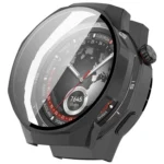 For Huawei Watch GT 5 Pro 46mm Ordinary Style Tempered Glass Film Integrated PC Watch Case