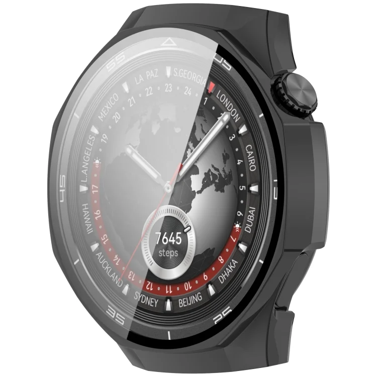 SYA002706801A_1.webp For Huawei Watch GT 5 Pro 46mm Ordinary Style Tempered Glass Film Integrated PC Watch Case - Image 6