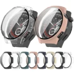 For Huawei Watch GT 5 Pro 46mm Ordinary Style Tempered Glass Film Integrated PC Watch Case - Image 2