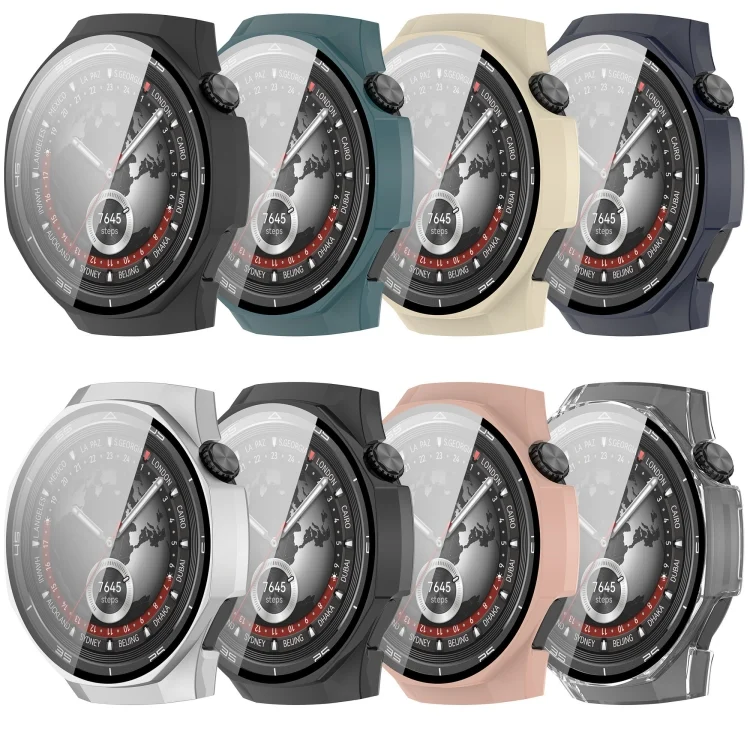 SYA0027068_B3.webp For Huawei Watch GT 5 Pro 46mm Ordinary Style Tempered Glass Film Integrated PC Watch Case - Image 4