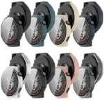 For Huawei Watch GT 5 Pro 46mm Ordinary Style Tempered Glass Film Integrated PC Watch Case - Image 5
