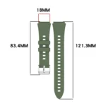 Quick Release Silicone Watch Band - Image 4