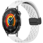Folding Magnetic Buckle Silicone Watch Band