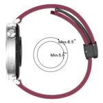 Folding Magnetic Buckle Silicone Watch Band - Image 4