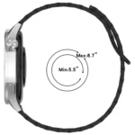 Two Color Magnetic Buckle Silicone Watch Band - Image 4