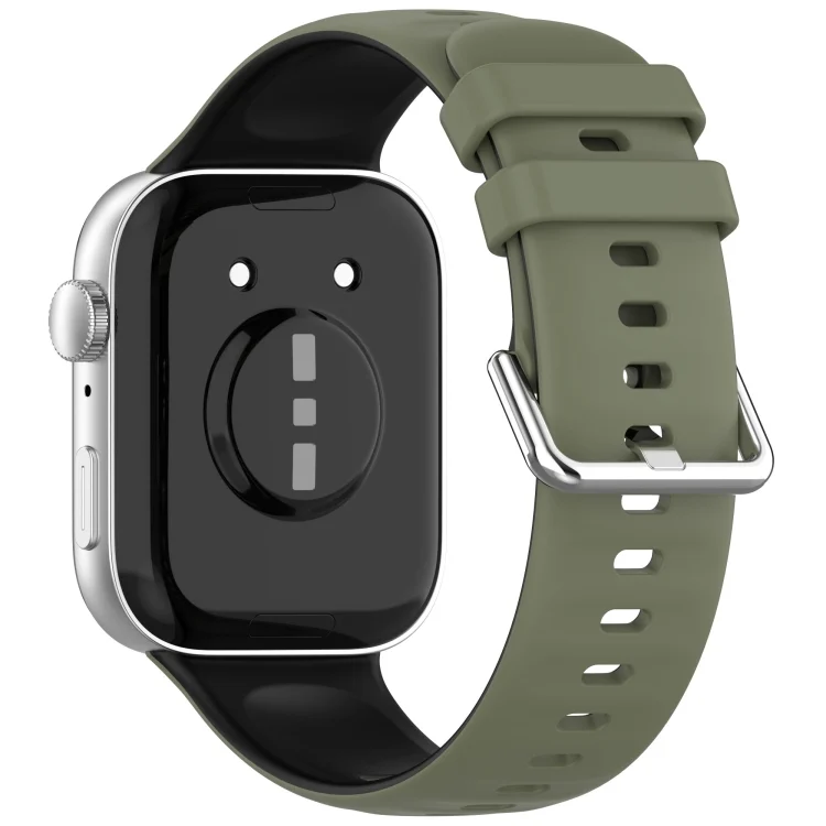 SYA002708101A_1.webp For Huawei Watch Fit3 Double Sided Contrast Color Silicone Watch Band - Image 8