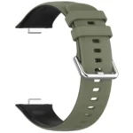 For Huawei Watch Fit3 Double Sided Contrast Color Silicone Watch Band - Image 9