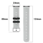 For Huawei Watch Fit3 Double Sided Contrast Color Silicone Watch Band - Image 5