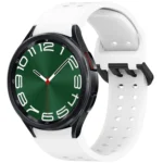 Diplopore Button Quick Release Silicone Watch Band