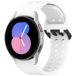 Diplopore Button Quick Release Silicone Watch Band