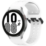 Diplopore Button Quick Release Silicone Watch Band