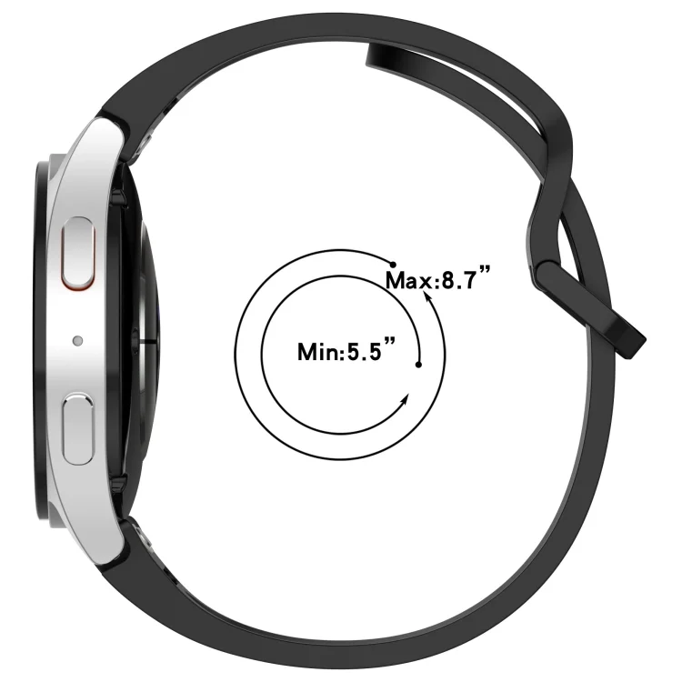 SYA0027112_B3.webp Diplopore Button Quick Release Silicone Watch Band - Image 4