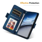 ENKAY Embossed Rhombus Starry Leather Phone Case with Screen Film, For OnePlus Nord 4, For OnePlus Nord CE4 - Image 6