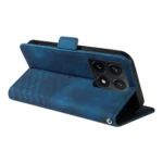 ENKAY Embossed Rhombus Starry Leather Phone Case with Screen Film, For Xiaomi 14T, For Xiaomi Redmi 14C, For Xiaomi Redmi K70 Ultra - Image 3