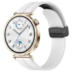 Folding Magnetic Buckle Silicone Watch Band