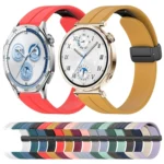 Folding Magnetic Buckle Silicone Watch Band - Image 2