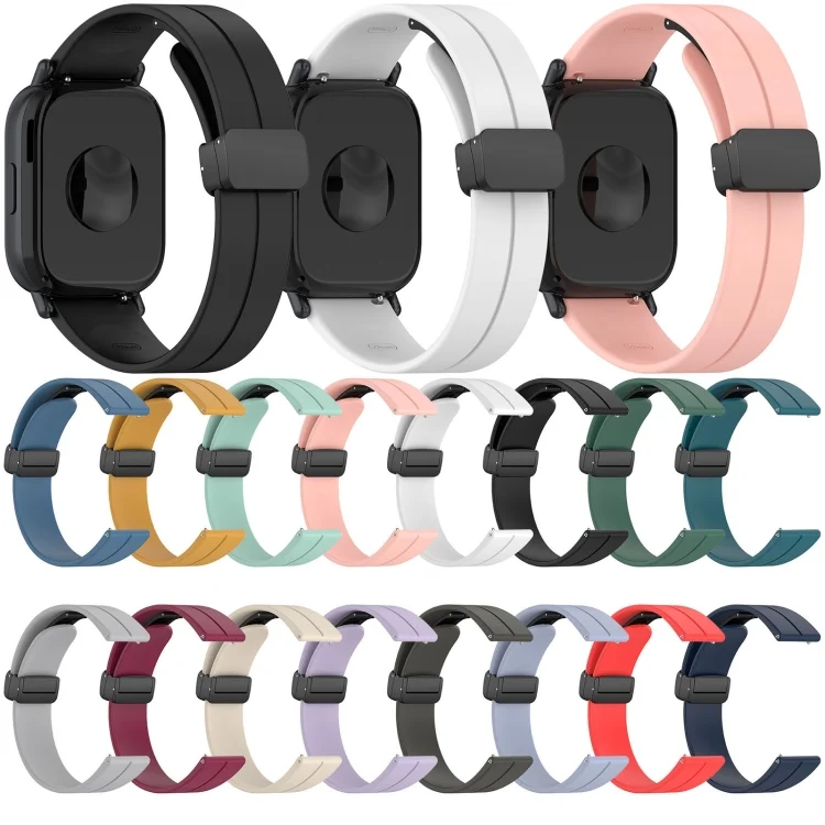 SYA0027130_B2.webp Folding Magnetic Buckle Silicone Watch Band - Image 3
