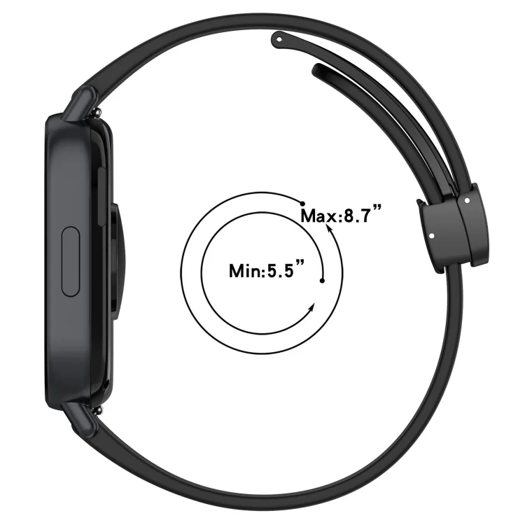 SYA0027130_B3.webp Folding Magnetic Buckle Silicone Watch Band - Image 4