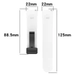 Folding Magnetic Buckle Silicone Watch Band - Image 5