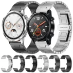 Titanium Alloy 22mm Metal Watch Band - Image 2