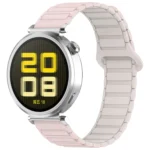 Dual Color 22mm Magnetic Buckle Silicone Watch Band