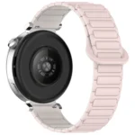 Dual Color 22mm Magnetic Buckle Silicone Watch Band - Image 9