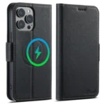 Suteni J08 Multifunctional Cross Texture MagSafe Leather Phone Case, For iPhone 16 Pro Max, For iPhone 16 Pro, For iPhone 16 Plus, For iPhone 16, For iPhone 15 Pro Max, For iPhone 15 Pro