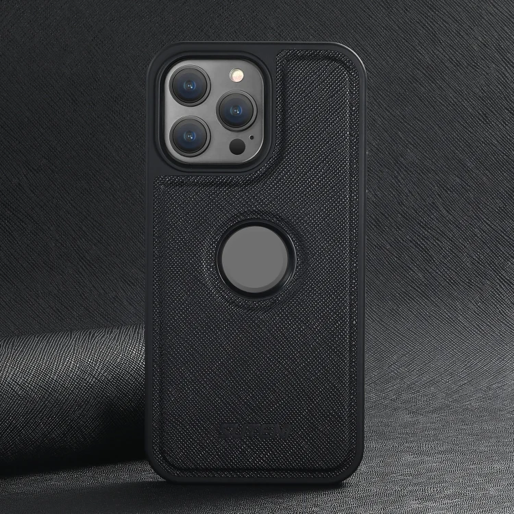 SYA002719101A_1.webp Suteni G1 Cross Texture MagSafe Phone Case, For iPhone 16 Pro Max, For iPhone 16 Pro, For iPhone 16 Plus, For iPhone 16, For iPhone 15 Pro Max, For iPhone 15 Pro - Image 3