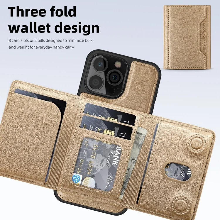 SYA002719302A_3.webp Shield Multi-functional MagSafe Card Bag Phone Case, For iPhone 11 Pro Max, For iPhone 11 - Image 4