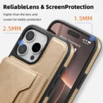 Shield Multi-functional MagSafe Card Bag Phone Case, For iPhone 11 Pro Max, For iPhone 11 - Image 6
