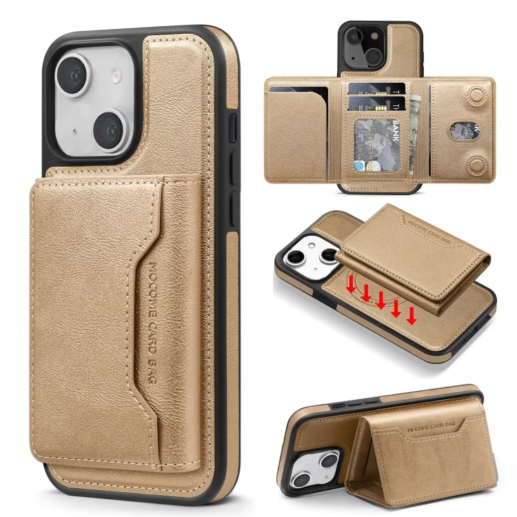 Shield Multi-functional MagSafe Card Bag Phone Case, For iPhone 13, For iPhone 12