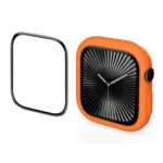 ENKAY Hat-Prince 2 in 1 Candy Color TPU Watch Case with Full Coverage PMMA Soft Film