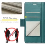 CaseMe 023 Butterfly Buckle Litchi Texture RFID Anti-theft Leather Phone Case, For OPPO Reno13 Pro Global, For OPPO Reno13, For OPPO Reno12 Pro 5G Global - Image 3