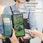 CaseMe 023 Butterfly Buckle Litchi Texture RFID Anti-theft Leather Phone Case, For OPPO Reno13 Pro Global, For OPPO Reno13, For OPPO Reno12 Pro 5G Global - Image 6