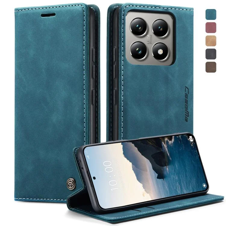 CaseMe 013 Multifunctional Horizontal Flip Leather Phone Case, For Xiaomi 14T Pro, For Xiaomi 14T