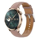 Stainless Steel Quick Release Buckle 22mm Genuine Leather Watch Band