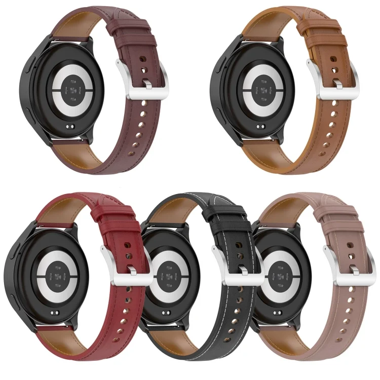 SYA0027240_B1.webp 22mm Stainless Steel Quick Release Buckle Genuine Leather Watch Band - Image 2
